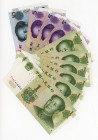 China Lot of 10 Notes 1999 - 2005
P# 895, 903, 904, AUNC/UNC
