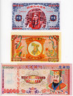 China Lot of 3 Hell Notes 20 th Century
Joss Notes; UNC