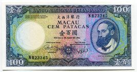 Macao 100 Patacas 1984
P# 61, N# 260729; # NH23245; UNC