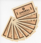 Russia 10 x 1 Kopek 1915 (ND)
P# 24a, N# 206414; AUNC