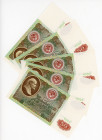 Russia - USSR 5 x 50 Roubles 1991 With Consecutive Numbers
P# 241, N# 207475; UNC