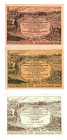 Russia - USSR Tractor Centre Share 10 - 50 - 100 Roubles 1932 With Watermark
# 449003 384672 237893; XF-AUNC