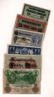 Germany - Empire Lot of 6 Banknotes 1906 - 1917
VF-UNC