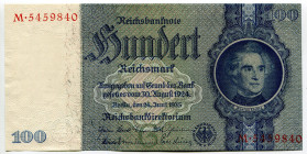 Germany - Third Reich 100 Reichsmark 1935
P# 183, N# 204560; # M 5459840; UNC