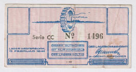 Germany - Third Reich 10 Cent 1944 Lager Westerbork
P# NL, # CC1496; VF