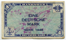 Germany - FRG 1 Deutsche Mark 1948
P# 2a, N# 204187; F