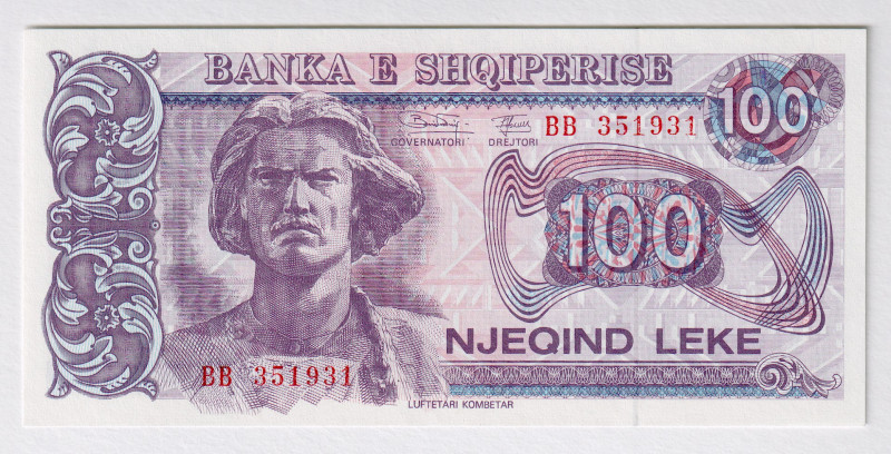 Albania 100 Leke 1994
P# 55b, N# 209651; # BB351931; UNC