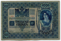 Austria 1000 Kronen 1902
P# 8a, N# 216628; # 1186 77656; VF-