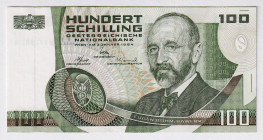 Austria 100 Shillings 1984
P# 150, N# 203235; # B172902H; UNC