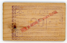 Austria St. Polten 20 Heller 1920 (ND) Wooden Notgeld
AUNC