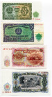 Bulgaria Lot of 8 Banknotes 1951
P# 81 - 87, 1 - 3 - 5 - 10 - 25 - 50 - 100 - 200 Leva; XF/UNC