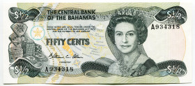 Bahamas 50 Cents 1974
P# 42, N# 213532; # A934318; UNC
