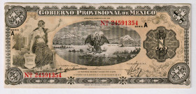 Mexico Veracruz 1 Peso 1915
P# S1101, N# 213204; # 24591354; AUNC