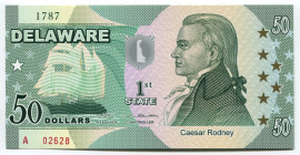 United States Delaware 50 Dollars 2014 Specimen
1st State