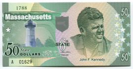 United States Massachusetts 50 Dollars 2014 Specimen
6th State