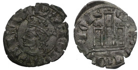 Acuñada a partir de 1334 d C.. Alfonso XI (1312-1350). Coruña. Cornado. Ve. 0,75 g. MBC+. Est.70.