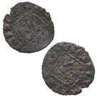 1350-1369. Pedro I (1350-1369). Coruña. Dinero. Ve. 0,72 g.  Núñez Meneses 146 (mismo ejemplar). Imperatrix P1:14.9 (mismo ejemplar). Ex Herrero, Ex C...