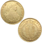 1792. Carlos IV (1788-1808). Madrid. 4 escudos. MF. A&C 1475. Au. 13,21 g. Bella. Brillo original. EBC / EBC+. Est.850.