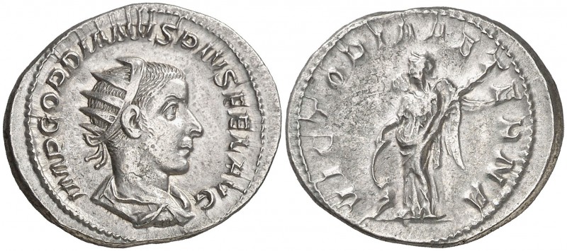 (243-244 d.C.). Gordiano III. Antoniniano. (Spink 8663) (S. 353) (RIC. 156). 4,7...