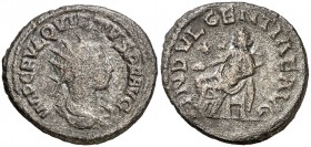 (261 d.C.). Quieto. Antoniniano. (Spink 10821) (S. 6) (RIC. 5). 4,10 g. Muy escasa. MBC-.