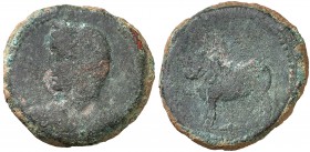 Bora (Alcaudete). As. (FAB. 289) (ACIP. 2309). 23,68 g. Escasa. BC.