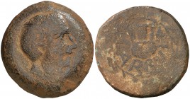 Carbula (Almodóvar del Río). As. (FAB. 439) (ACIP. 2311). 23,80 g. Rara. BC.