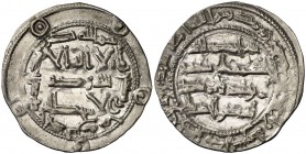 AH 198. Emirato. Al-Hakem I. Al Andalus. Dirhem. (V. 104) (Fro. 1). 2,67 g. MBC+.