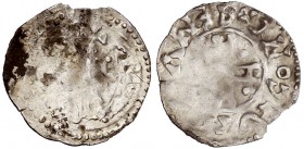 Comtats de Barcelona - Ausona, Girona i Carcassona. Ramon Berenguer I, el Vell (1035-1076). Ceca indeterminada. Diner feble. (Cru.V.S.falta) (Cru.C.G....