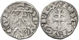 Jaume I (1213-1276). Aragón. Dinero jaqués. (Cru.V.S. 318) (Cru.C.G. 2134). 0,90 g. MBC-/MBC.