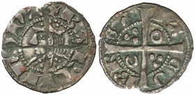 Jaume II (1291-1327). Barcelona. Diner. (Cru.V.S. 340.1) (Cru.C.G. 2158a). 0,72 g. MBC-.