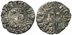 Alfons IV (1416-1458). Perpinyà. Òbol. (Cru.V.S. 831.1) (Cru.C.G. 2878b). 0,49 g. Escasa. MBC-.