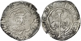 Alfons IV (1416-1458). Mallorca. Ral. (Cru.V.S. 838) (Cru.C.G. 2883). 3,05 g. Manchitas. Ex Áureo & Calicó 11/03/2010, nº 1098. (MBC).