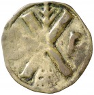 Esparraguera. Pellofa. (Cru.L. 1510). 0,29 g. Latón. Rara. MBC-.