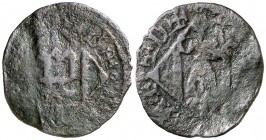 (1479-1516). Perpinyà. Ardit. (Cru.L. 1938) (Cru.C.G. 3796). 0,85 g. Rara. BC+.