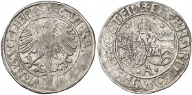 1522. Carlos I. 1 batzen. 3,83 g. Escasa. MBC-.