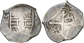 1618-1621. Felipe III. México. 4 reales. (Cal. tipo 79). 13,12 g. MBC-.