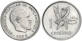 1975. Mozambique. 1 céntimo. (Kr. 90). 0,53 g. AL. S/C-.