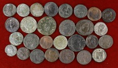 Lote de 28 monedas del Bajo Imperio, la gran mayoría de Constantino I. A examinar. MBC/MBC+.