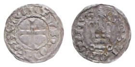FRANCIA LUIGI IX TOURS (1245-1270) DENARO TORNESE AG. 1,15 GR. BB