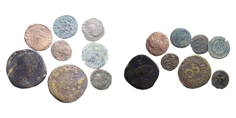 LOTTO MONETE IMPERIALI LOTTO 8 PEZZI