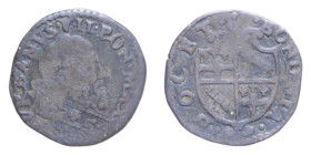 BOLOGNA URBANO VII (1590) SESINO RR CU. 1,03 GR. MB-BB (CON CARTELLINO D'EPOCA)