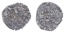 L'AQUILA GIOVANNA II D'ANGIO (1414-1435) BOLOGNINO NC AG. 0,71 GR. qBB