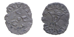LUCCA REPUBBLICA (1369-1799) POPOLINO CU. 0,41 GR. BB (CON CARTELLINO D'EPOCA)