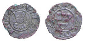 MANTOVA LUDOVICO II GONZAGA (1444-1478) QUATTRINO RR MI. 0,86 GR. qBB