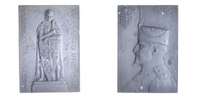 MEDAGLIA AUSTRIA 1915 GOTT MIT VNS VIEL FEIND VIEL EHR' MOPUS WEINBERGER 82,70 GR. 66X45,5 MM. qSPL