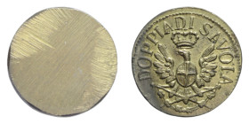 PESO MONETALE DOPPIA DI SAVOIA 9,17 GR. SPL-FDC