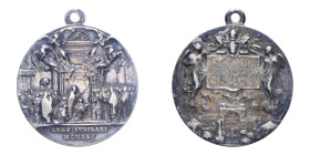 MEDAGLIA 1925 VATICANO APERTURA PORTA SANTA AG. 12,10 GR. 32 MM. BB