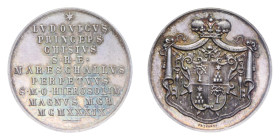 MEDAGLIA VATICANO SEDE VACANTE 1939 CHIGI R AG. 10,92 GR. 29 MM. SPL-FDC (SEGNETTI)