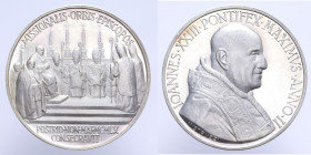 MEDAGLIA GIOVANNI XXIII ANNUALE AN. II AG. 39,41 GR. 44 MM. PROOF (SEGNETTI)