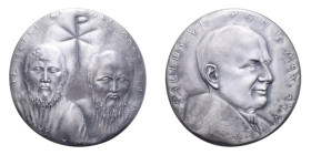 MEDAGLIA PAOLO VI ANNUALE AN.V AG. 43,18 GR. 44 MM. FDC IN COFANETTO (NON SUO)